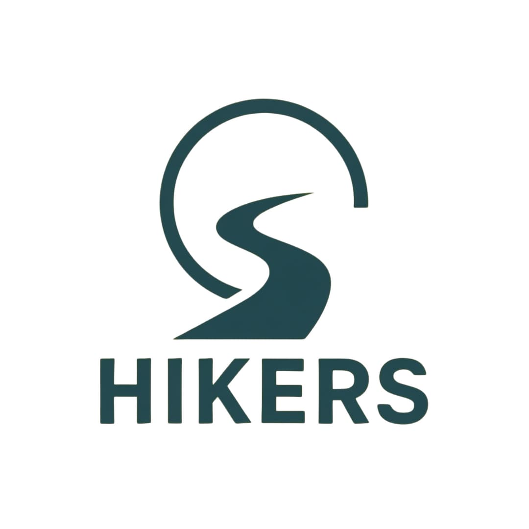 Hikers logo on white background